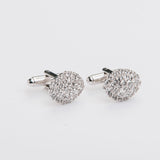 Gemelli "SCUDO" argento con pietra Swarovski®