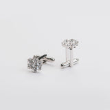 Gemelli "FIORE" con pietra Swarovski®