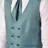 Abito con collo a scialle "Tide Elegance"