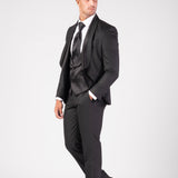 Total black formal Suit