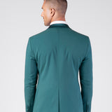 Abito con collo a scialle "Tide Elegance"
