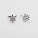 Gemelos "FLOR" con piedra Swarovski®