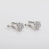 Gemelos "FLOR" con piedra Swarovski®