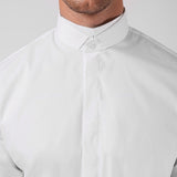 Camisa de sastre "VENEZIA" con cuello mandarín