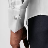 Camisa de sastre "VENEZIA" con cuello mandarín