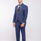 Abito collo  Coreano "Royal Flame"