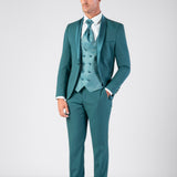  Traje con solapa chal "Tide Elegance"