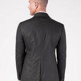 Vestido formal totalmente negro