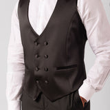 Traje cruzado "Black Statement"