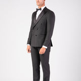 Traje cruzado "Black Statement"