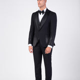 Total black Suit "Obsidian Spark"