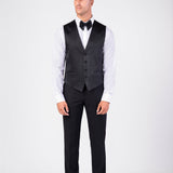 Total black Suit "Obsidian Spark"